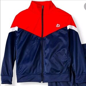 RBX Red/White/Blue Tricot Fleece Lined Jacket Size 10